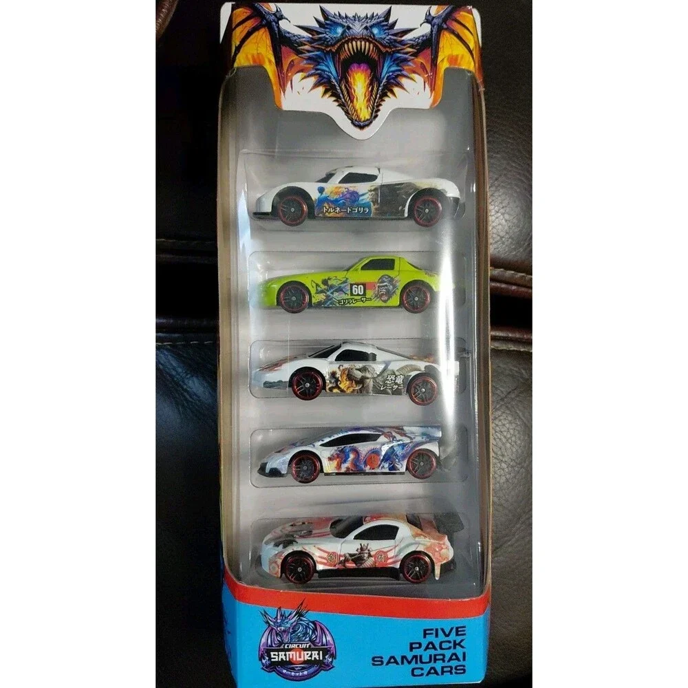 Circuit Samurai Samurai Cars Die-Cast Five Pack 2024